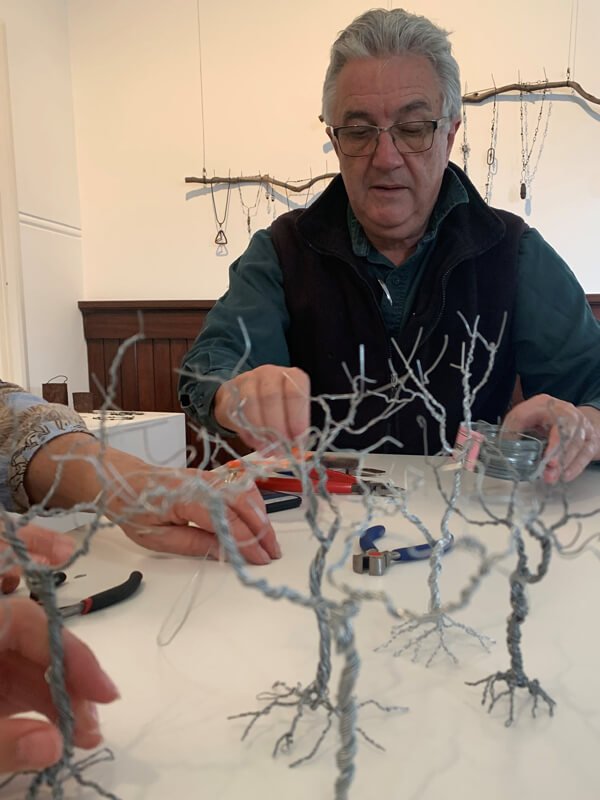 Tania Spencer's Wire Forest Workshop